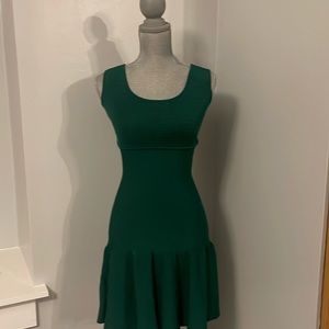 Beautiful Emerald green Issa dress never worn- stretchy